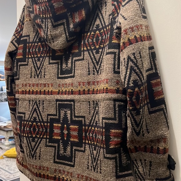 Outback Trading wool coat Aztec New S - Picture 5 of 6